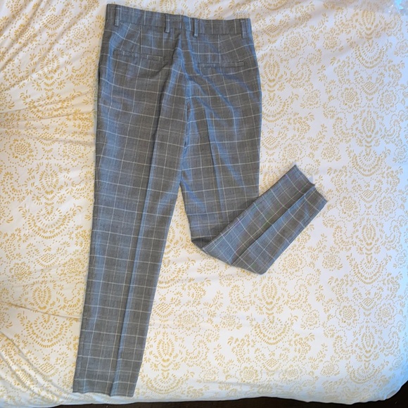 COPY - H&M - Skinny Fit Wool Blend Suit Pants - Picture 4 of 5